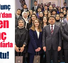 Adalet Bakanı Yılmaz Tunç Atatürk Üniversitesi Hukuk Fakültesi öğrencileri ile görüştü….