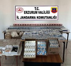 Erzurum İl Jandarma Komutanlığı ekiplerince 3 bin 500 paket kaçak sigara ele geçirildi.
