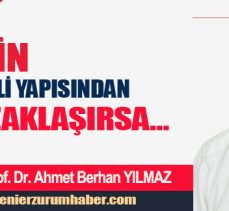 Prof. Dr. Ahmet Berhan Yılmaz; Din asli yapısından uzaklaştırılırsa dünyayı cehenneme dönüştürür.