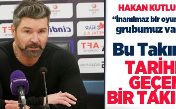 Erzurumspor FK Teknik Direktörü Hakan Kutlu, Çorum maçının ardından açıklamalarda bulundu.