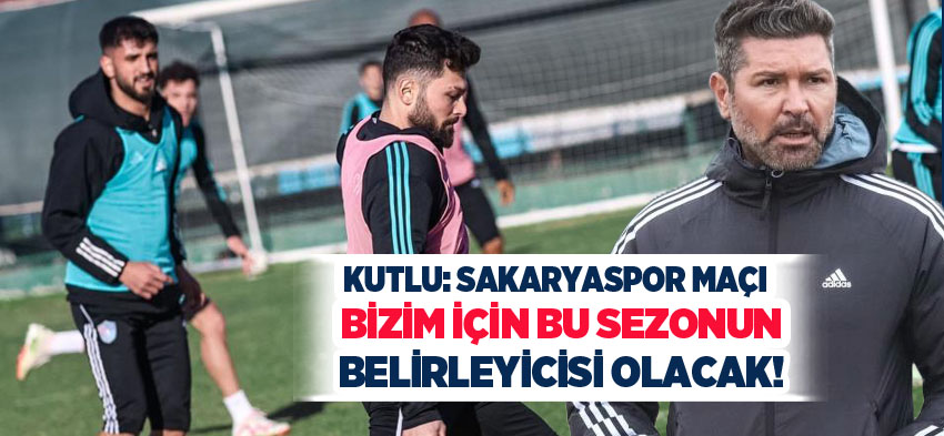 Erzurumspor Teknik Direktör Hakan Kutlu, Kazanarak yolumuza devam etmek istiyoruz” dedi.