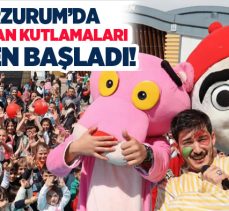 Bilim Erzurum’da çocuklara yönelik erken 23 Nisan kutlama programına yüzlerce çocuk katılldı.