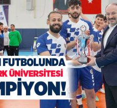 Türkiye Üniversite Sporları Federasyonu Salon Futbolu Bölgesel Lig müsabakaları tamamlandı.