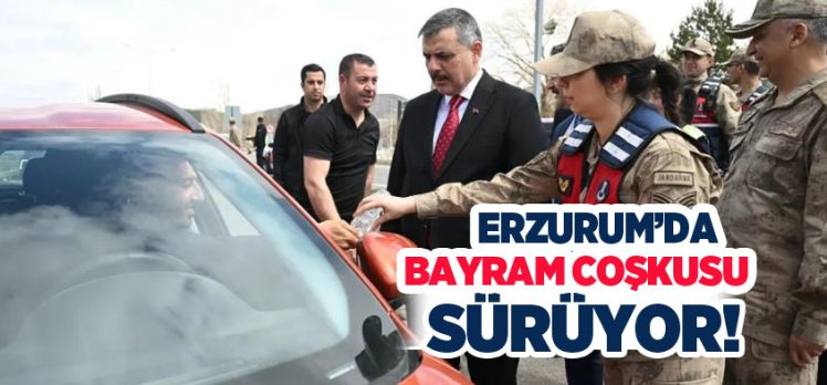 Erzurum Valisi Mustafa Çiftçi, Ramazan Bayramı ziyaret ve programlarını hız kesmeden devam ettirdi.