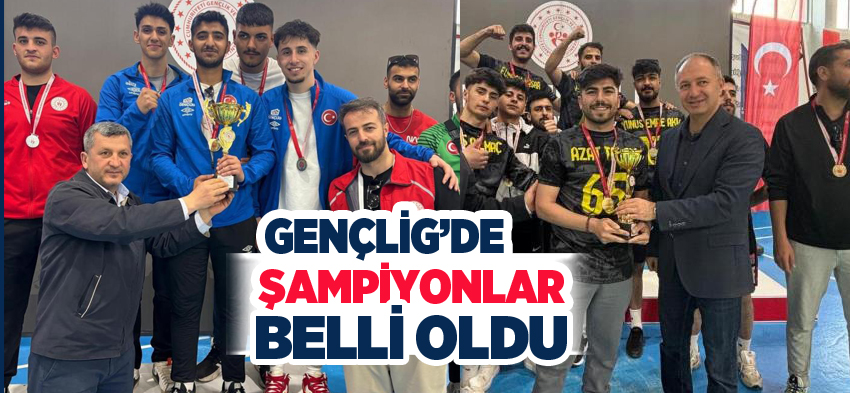 Erzurum’un ev sahipliğinde 12 ilin katıldığı ‘Gençlig Bölge Finalleri’nde’ madalyalar sahiplerini buldu.