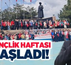 19 Mayıs Atatürk’ü Anma Gençlik ve Spor Bayramı ile Gençlik Haftası Kutlamaları başladı. 