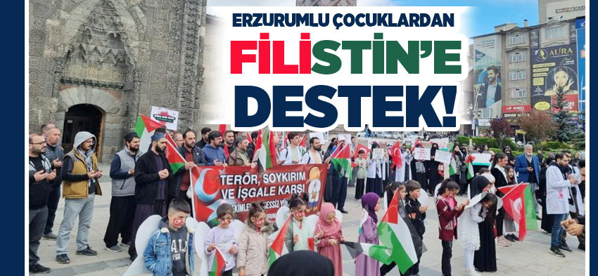 Erzurum’da sağlık çalışanlarının Filistin’de yaşanan soykırıma yönelik sessiz yürüyüşleri devam ediyor.