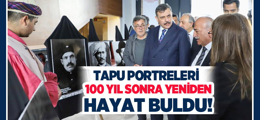 Tapu Mirası:1923-1929 Yılları Arası Erzurum Tapu Portreleri” sergisinin açılışı gerçekleşti.