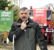 Erzurum Valisi Çiftçi, 81 ilde eş zamanlı olarak düzenlenen ‘Orman Benim’ etkinliğine katıldı.