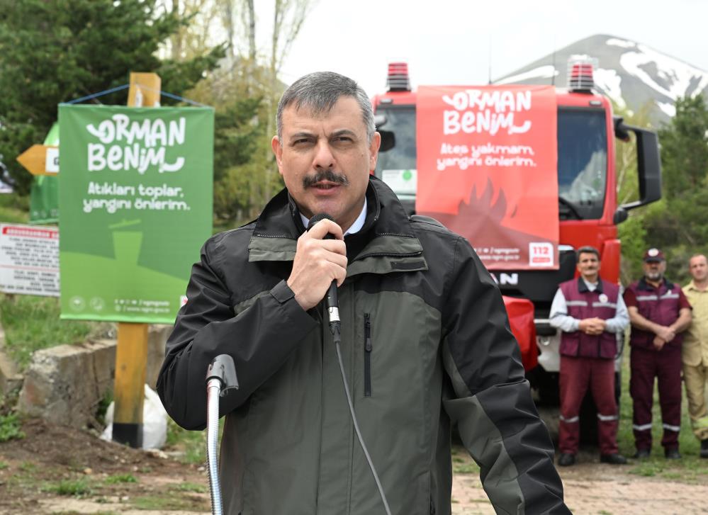 Erzurum Valisi Çiftçi, 81 ilde eş zamanlı olarak düzenlenen ‘Orman Benim’ etkinliğine katıldı.