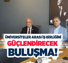 Sakarya Üniversitesi Rektörü  Hamza Al, Atatürk Üniversitesi Rektörü Ömer Çomaklı’yı ziyaret etti.