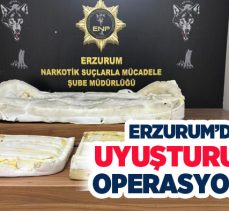 Erzurum Emniyet Müdürlüğü Narkotik Şube, uyuşturucu madde satışı yapan 5 kişiyi yakaladı.