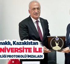 Atatürk Üniversitesi Rektörü Prof. Dr. Ömer Çomaklı ,Kazakistan temaslarını tamamladı…