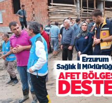 Sağlık İl Müdürü Bedir ; 41 Ambulans, 28 UMKE ve 243 personel ile afet bölgesine destek olduk.