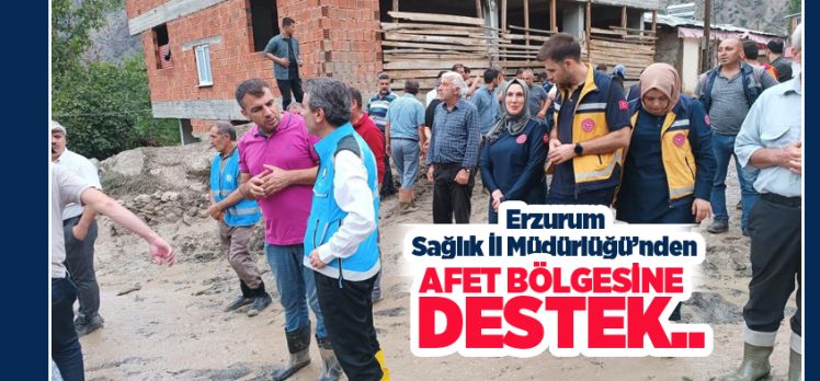 Sağlık İl Müdürü Bedir ; 41 Ambulans, 28 UMKE ve 243 personel ile afet bölgesine destek olduk.