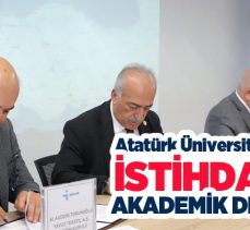 Rektör Çomaklı, “İstihdam Garantili Mesleki Eğitim Kursu” iş birliği mutabakatını imzaladı.
