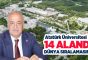Atatürk Üniversitesi,14 farklı bilim dalında dünyanın saygın ilk 1000 üniversitesi arasında yer aldı.