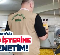 Erzurum’da yem ve gıda ürünlerine denetimler aralıksız sürüyor. 330 işyerine denetim yapıldı.