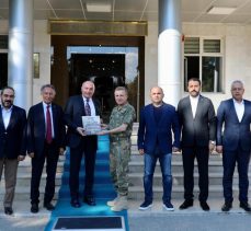 ETSO heyeti, Kolordu Komutanı Tümgeneral Tuncay Altuğ’u hayırlı olsun ziyaretinde bulundu.
