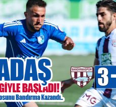 Erzurumspor sezonun ilk maçında deplasmanda karşılaştığı Bandırmaspor’a 3-2 mağlup oldu.