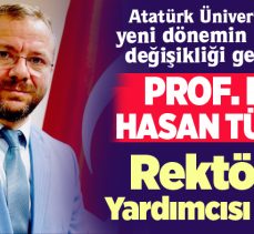 Atatürk Üniversitesi’nde Prof. Dr. Hasan Türkez rektör yardımcısı olarak göreve getirildi…