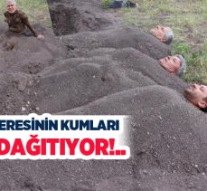 Erzurum’un Oltu ilçesinde bulunan Ejder deresinin kumları vatandaşlara şifa dağıtıyor.