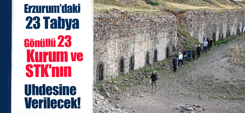 Erzurum Valiliği tarafından “Tarihin İzinde Ecdada Vefa Projesi” hayata geçirildiği belirtildi.