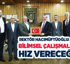 Atatürk Üniversitesi Rektörlük görevine atanan Hacımüftüoğlu’na tebrik ziyaretleri sürüyor.