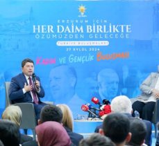 Adalet Bakanı Tunç, kadın ve gençlik, STK, Teşkilat ve Basın Buluşması programlarına katıldı.