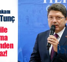 Adalet Bakanı Yılmaz Tunç, AK Parti İl Başkanlığı’nda gündeme dair değerlendirmelerde bulundu.