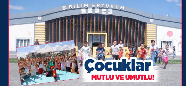 Bilim Erzurum, yürütülen proje ve çalışmalarla yaz tatilinde çocukların gözdesi haline geldi. Bilim Erzurum, yürütülen proje ve çalışmalarla yaz tatilinde çocukların gözdesi haline geldi.