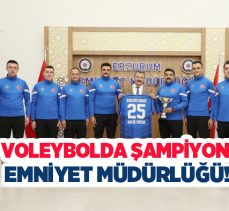 Voleybol Turnuvası Şampiyonluk ipini Erzurum Emniyet Müdürlüğü takımı göğüsledi!….