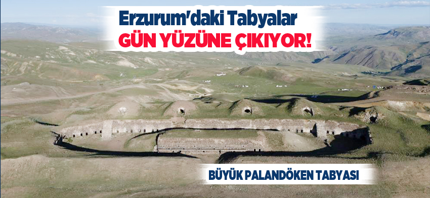 Erzurum-Tarihin İzinde Ecdada Vefa Projesi” kapsamında, Erzurum’daki tabyalar gün yüzüne çıkıyor.