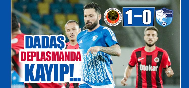 Lig’in 5. haftasında Gençlerbirliği’ne konuk olan Erzurumspor FK, deplasmanda 1-0 mağlup oldu.