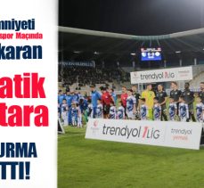 Erzurumspor -Esenler Erokspor maçında çıkan olaylarla ilgili 6 şahıs hakkında soruşturma başlattı.