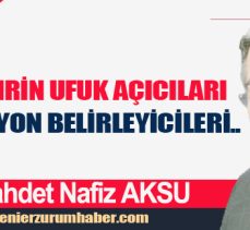 Vahdet Nafiz Aksu; ŞEHRİN UFUK AÇICILARI VE VİZYON BELİRLEYİCİLERİNE çok ihtiyaç var.