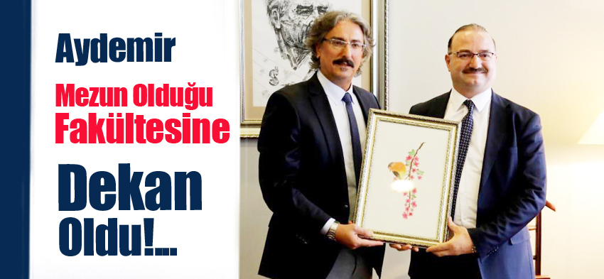 Prof.Dr. Bünyamin Aydemir Atatürk Üniversitesi Güzel Sanatlar Fakültesi dekanı olarak atandı!…