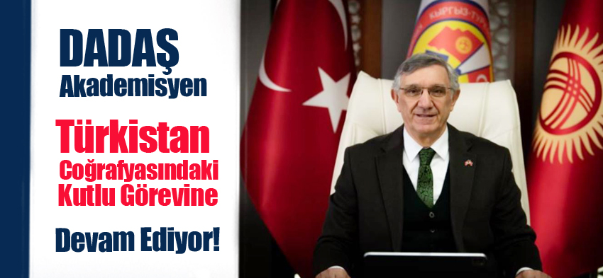 Prof. Dr. Alpaslan Ceylan,Manas Üniversitesi rektörlüğü görevine vekâleten yeniden atandı.