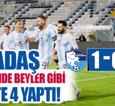 Trendyol 1.Lig 8. Hafta açılış mücadelesinde Erzurumspor sahasında Boluspor’u 1-0 mağlup etti..