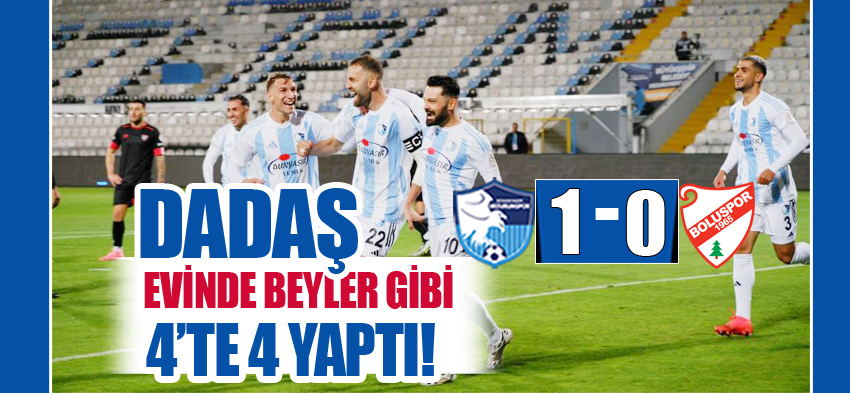 Trendyol 1.Lig 8. Hafta açılış mücadelesinde Erzurumspor sahasında Boluspor’u 1-0 mağlup etti..