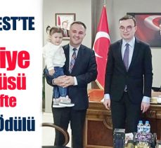 TEKNOFEST’te Türkiye 4’üncüsü olan çifti Tekman Kaymakamı Taşkın makamında kabul etti.