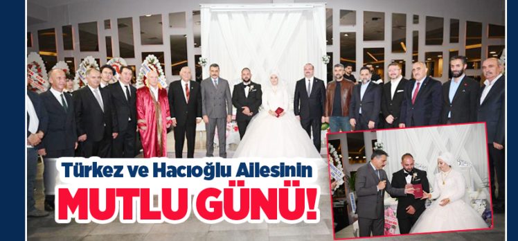 İHA Erzurum Bölge Müdürü Ayhan Türkez’in kızı Ayşegül Türkez, Kürşat Hacıoğlu ile dünya evine girdi. İHA Erzurum Bölge Müdürü Ayhan Türkez’in kızı Ayşegül Türkez, Kürşat Hacıoğlu ile dünya evine girdi.