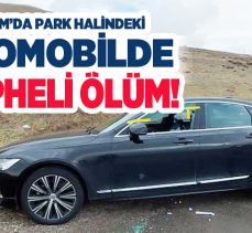 Erzurum Tortum’da park halindeki otomobilde başından vurulmuş bir erkek cesedi bulundu!…