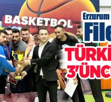 GSB Kamu Spor Oyunlarında Erzurum Emniyet Müdürlüğü Erkek Voleybol Takımı Türkiye 3. oldu.