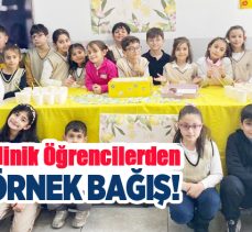 Minik Öğrenciler Lösemili Çocuklar Haftası dolayısıyla duyarlı bir etkinliğe imza attılar..