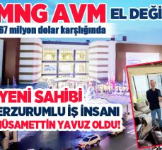 Türkiye’nin 5’inci, Doğu Anadolu Bölgesi’nin en büyük alışveriş merkezi MNG AVM el değiştirdi.