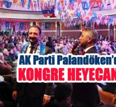 AK Parti Palandöken İlçe Teşkilatı 6. Olağan Kongresi, yoğun bir katılımla gerçekleşti!….