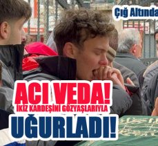 Çığ altında kalan milli judocu Emre Yazga’nın ikizi tabutun yanından bir an olsun ayrılmadı!…