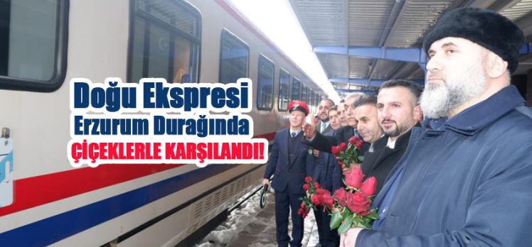 Turistlik Doğu Ekspresi, bu yılki ilk seferinin Erzurum durağında 4 saatlik mola verdi!….. Turistlik Doğu Ekspresi, bu yılki ilk seferinin Erzurum durağında 4 saatlik mola verdi!…..