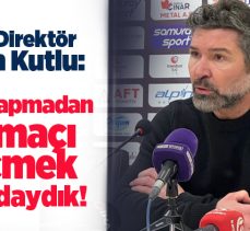 Erzurumspor FK – Adanaspor maçının ardından teknik direktörler değerlendirmelerde bulundu.  